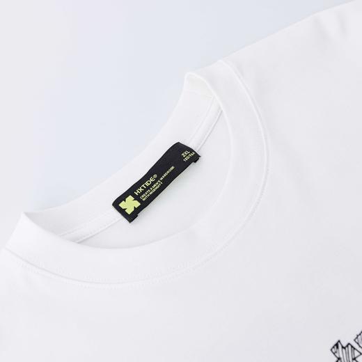 【断码清仓】HX 夏季圆领短袖T恤S102522028101/02 商品图2