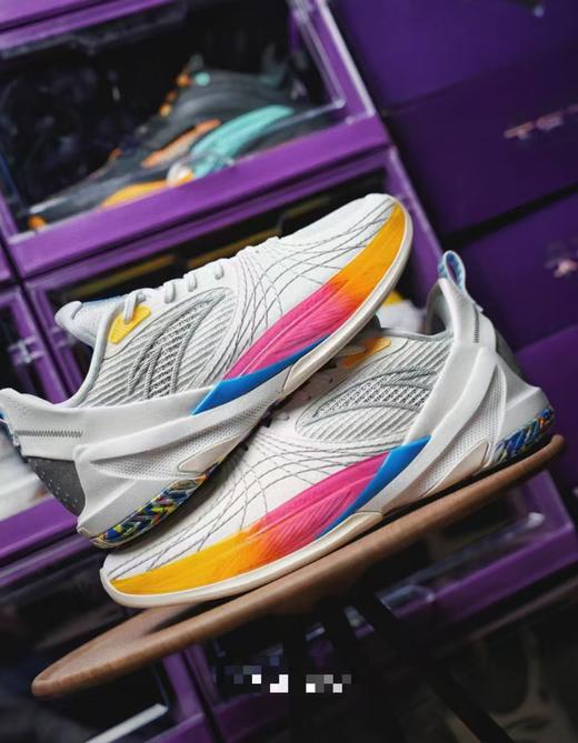 安踏速决6篮球鞋丨全掌氮科技专业篮球鞋稳定支撑防滑耐磨运动鞋112511108 商品图1