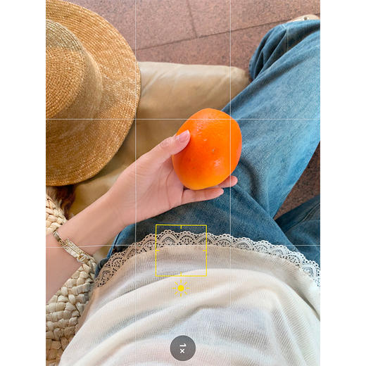 <曾小咸推荐>3.29现货秒杀！微信超特价！纯欲风杏色蕾丝边大领口短袖T恤 日常129.99 立减60 秒杀69.99！ 商品图2