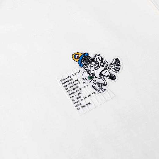 【断码清仓】HX 夏季圆领短袖T恤C102520013101/02 商品图5