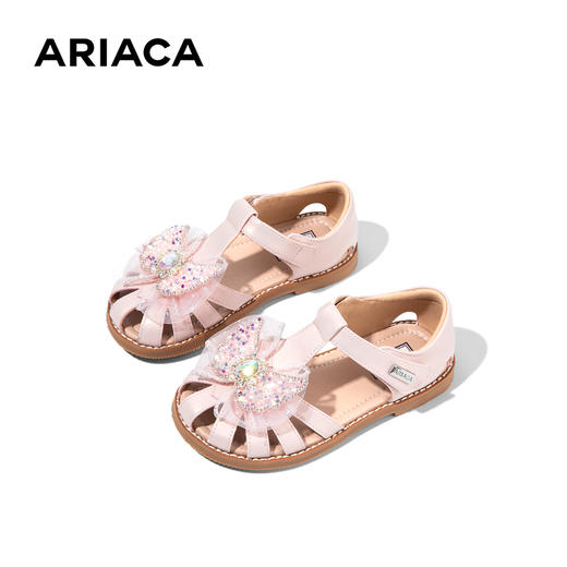 ARIACA艾芮苏女童公主鞋2025夏季新款防滑包头小女孩软底儿童凉鞋8938-5 商品图1