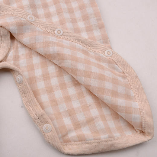 棉果果夏季彩棉纯棉哈衣爬服蝴蝶连体衣M201726199208 商品图3