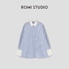 ROMI STUDIO【高品质】春夏标配 简约气质廓形薄款衬衣T3284 商品缩略图3