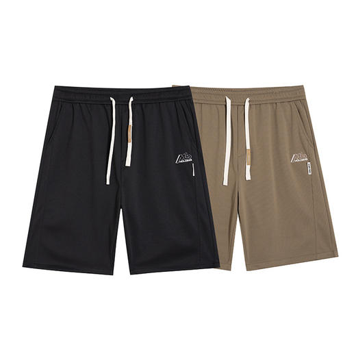 【DMH】大依优型大码男装五分短裤时尚流行宽松夏季抽绳休闲裤子刺绣加肥休闲五分裤潮流 商品图4