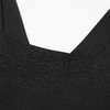 ROMI STUDIO"德国机" 纹理感百搭高品质黑色时尚背心M2762 商品缩略图6