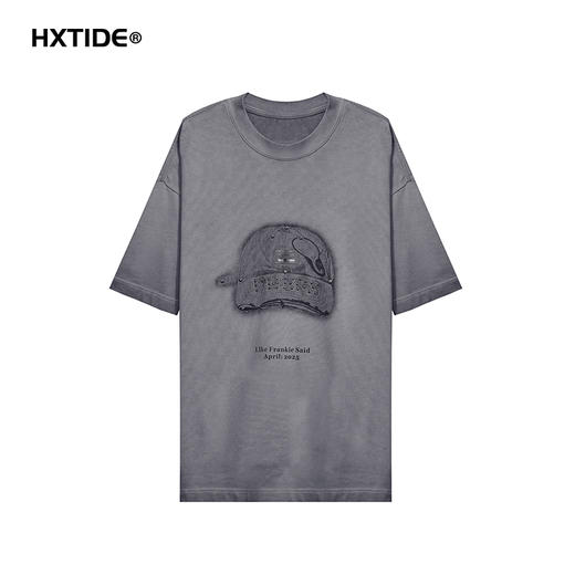 【新品上新】HX 夏季圆领短袖T恤C102520048101/02/03 商品图5