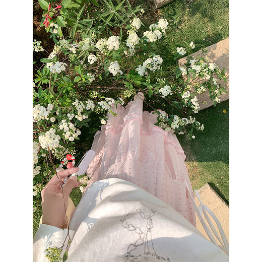 <曾小咸推荐>3.29现货秒杀 ！微信超特价！韩系波点半身裙 日常179.99 立减90 秒杀89.99！！ 商品图3