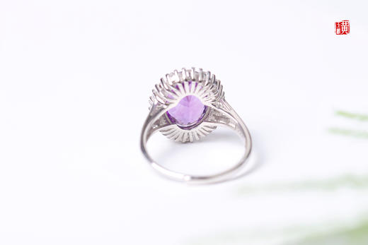 【清婉】紫水晶戒指 商品图3
