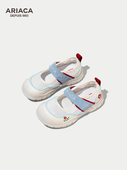 ARIACA艾芮苏女童运动鞋网面2025春季新款中童室内鞋儿童鞋子凉鞋6102-11 商品图3
