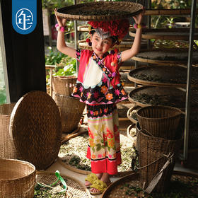 年衣套装2025夏季新款新中式民族风原创演出莓果达利‌套装