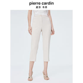皮尔卡丹女装新款都市干练高频百搭直筒西裤P4253T4026M0