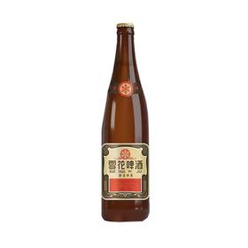 雪花640ml啤酒【一箱请拍6瓶】