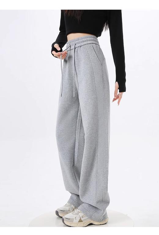 裁缝学苑AQ446窄版阔腿裤纸样女装新款运动裤直筒卫裤子样板图纸 商品图4