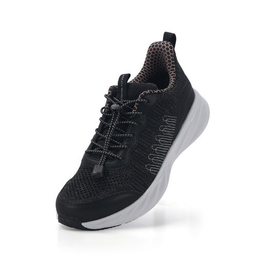 足行健夏季新品中老年透气休闲鞋轻便缓震妈妈运动健步鞋卓尔不凡 商品图14