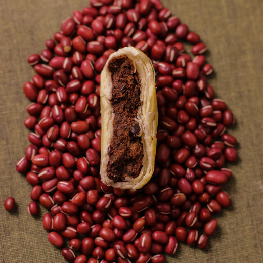 奶香红豆酥 480g(60gx8)自熬豆馅 减糖少油 绵密轻甜 手工现作 新鲜发货 常温7天短保 (河北保定发货) 商品图0