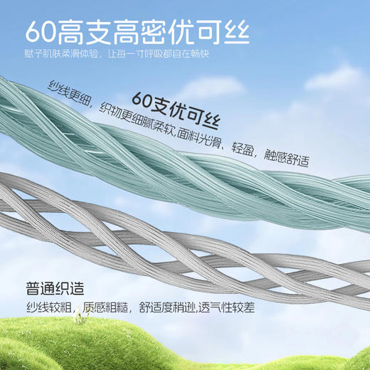 【99元起2套】夏季60支优可丝超柔丝滑儿童翻领家居服 亲子装中大童清凉亲肤睡衣 商品图2