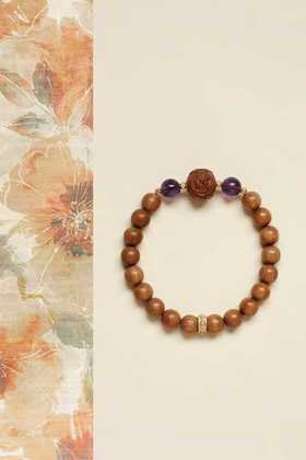 聚宝盆老山檀香原创手串 8mm*18颗