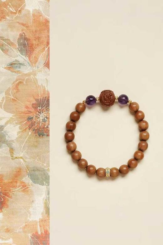 聚宝盆老山檀香原创手串 8mm*18颗 商品图0