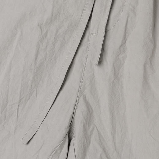 ROMI STUDIO"意式文学"100%甄选匹马棉纸皱感松紧腰短裤 421R5011 商品图3