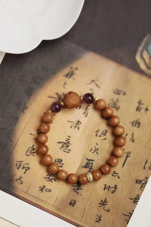 聚宝盆老山檀香原创手串 8mm*18颗 商品图4