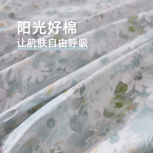 四月菲语全棉印花四件套 四季可用 商品图3