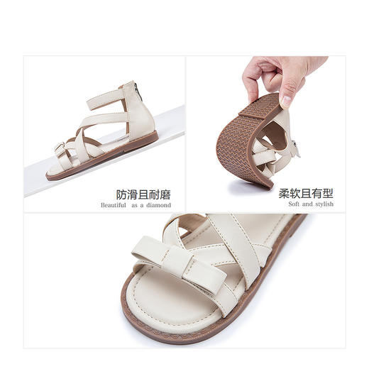 笛莎Deesha 女童童鞋2025夏新款凉鞋 商品图3