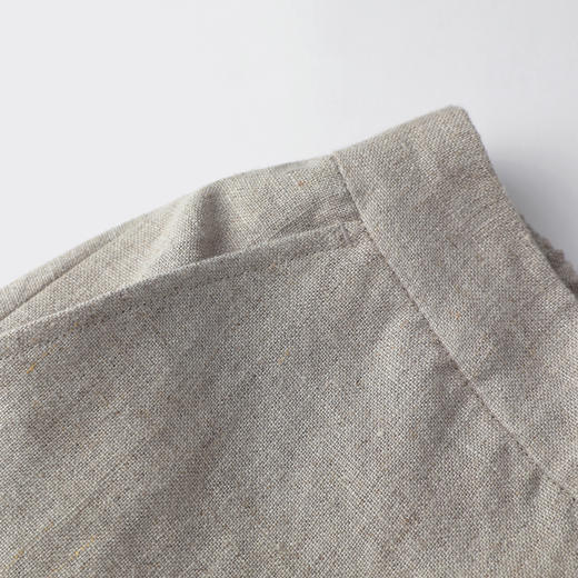 ROMI STUDIO“清凉夏日”100%雨露麻高腰直筒下摆流苏阔腿裤K3827 商品图3