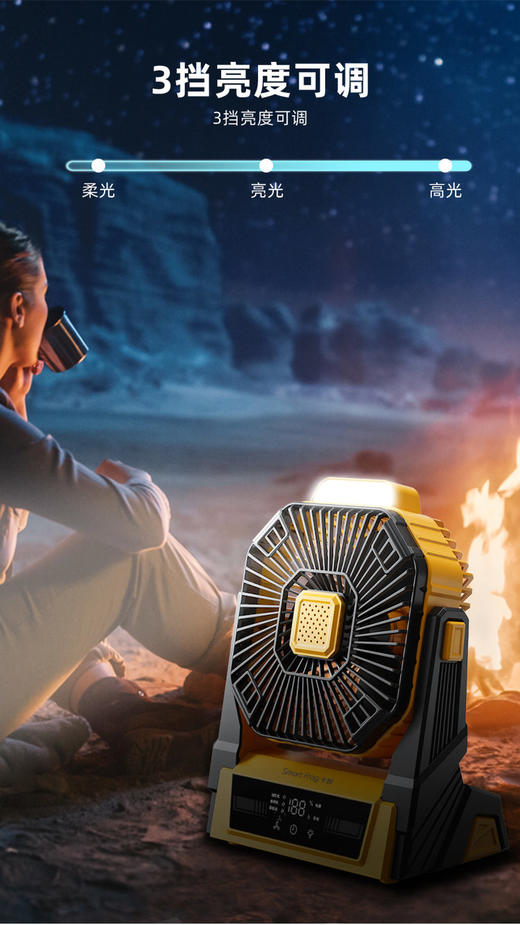 卡蛙机甲风户外风扇 商品图4