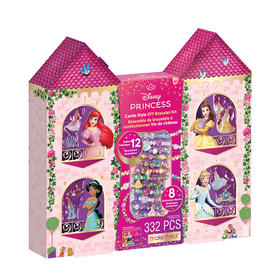 make it real美益睿 迪士尼城堡四公主璀璨手链玩具套装MIRC4227