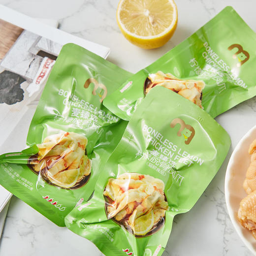 【MDL】麦臻选柠檬脱骨凤爪500g 商品图1