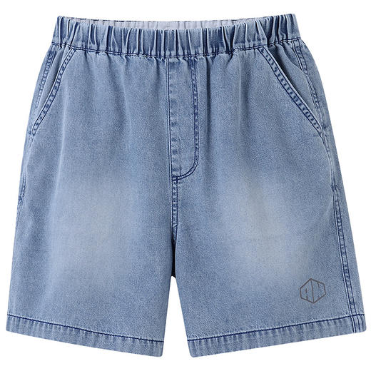 【实体店同款】男童全腰牛仔短裤夏季新款安奈儿童装AB526656 商品图6