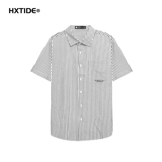 【断码清仓】HX 夏季翻领短袖衬衫S103522063101/02 商品图0