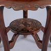 清 红木镶云石三弯腿五足圆台 商品缩略图3
