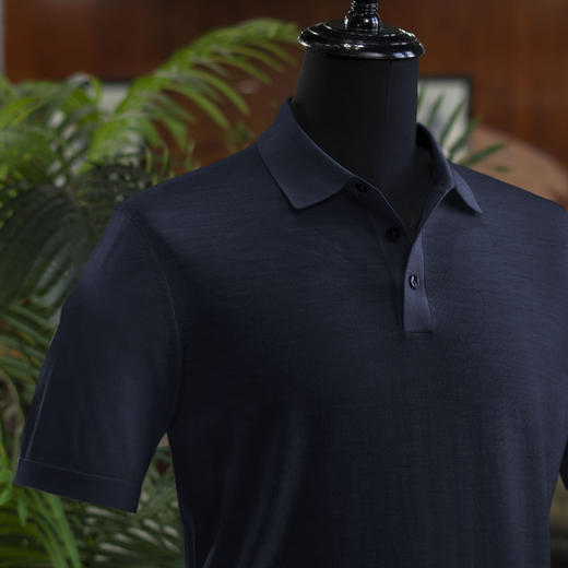 25夏季新款男士纯羊毛/羊绒 POLO衫T恤  多款/多色可选——不退不换 商品图3