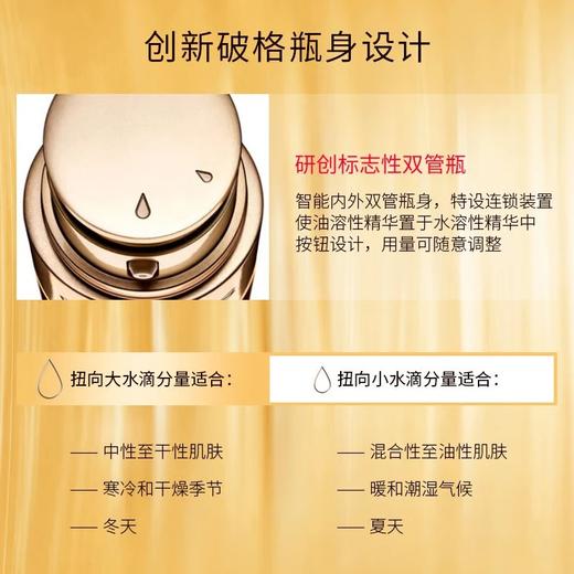 【海豚美购】法国CLARINS娇韵诗双萃焕活修护精华露 50ml轻盈版 商品图3