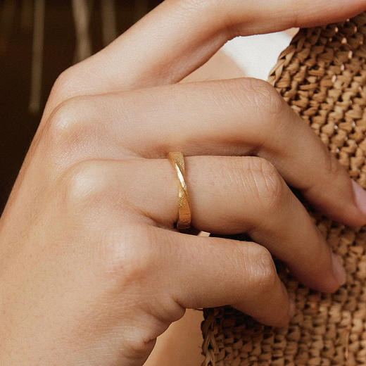 在途4周到｜Agapee-Bellina-24k镀金 戒指［法国设计师］ 商品图1