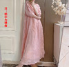 裁缝学苑AQ444连衣裙纸样女装禅意盘扣中长款复古棉麻长裙子样板 商品缩略图6