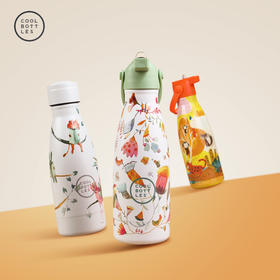 【春上新】9楼母婴生活馆 西班牙coolbottles童趣可乐瓶超便携双饮户外不锈钢随行杯260mL 吊牌价：199元 活动价：128元