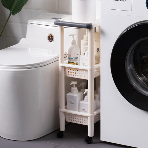 茶花多纳可移动三层置物架113001 商品图9