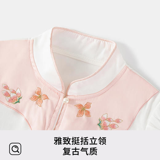 【清仓捡漏】【两件套】【140-160】【LAVI】女童马面裙套装国风儿童汉服裙 商品图6