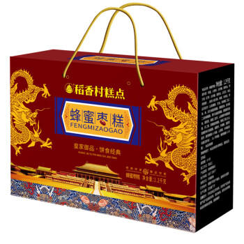 稻香村糕点蜂蜜枣糕1200g 蛋糕2.4斤糕点点心 早餐休闲零食 年货礼盒 商品图1