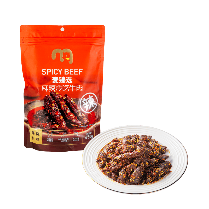 【MDL】麦臻选麻辣冷吃牛肉450g