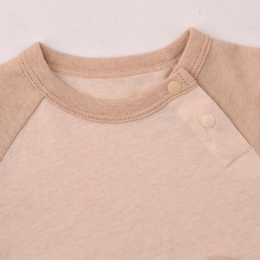 棉果果夏季彩棉纯棉哈衣爬服套头连体衣M201727199215 商品图1