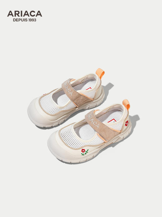 ARIACA艾芮苏女童运动鞋网面2025春季新款中童室内鞋儿童鞋子凉鞋6102-11 商品图4