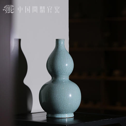 问鼎官窑卓鑫伟葫芦瓶 商品图1