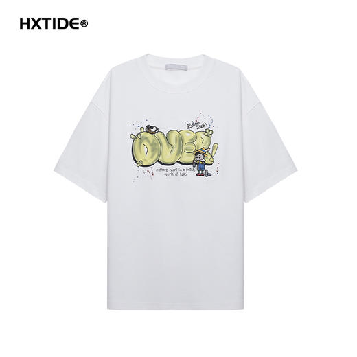 【新品上新】HX 夏季圆领短袖T恤C102520005101 商品图0
