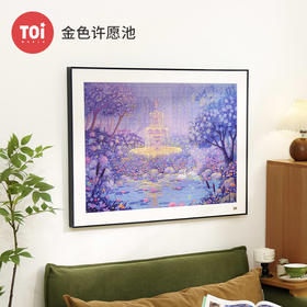 TOi图益-潮玩拼图系列-金色许愿池-1000片-分包款
