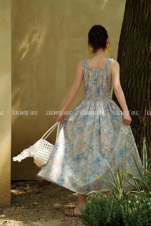 【门店同款】ENJOY夏季“悠然之境”油画打揽连衣裙 162253131 商品图11