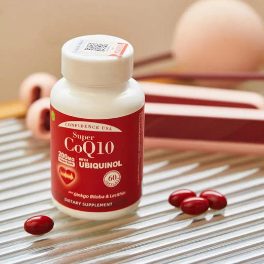 美国信心药业超级辅酶q10|心脏的加油站，一天一粒不惧熬夜 商品图0