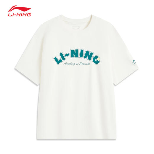 李宁短袖T恤男子25夏季新款潮酷LOGO都市风休闲百搭运动上衣AHSV683 商品图6